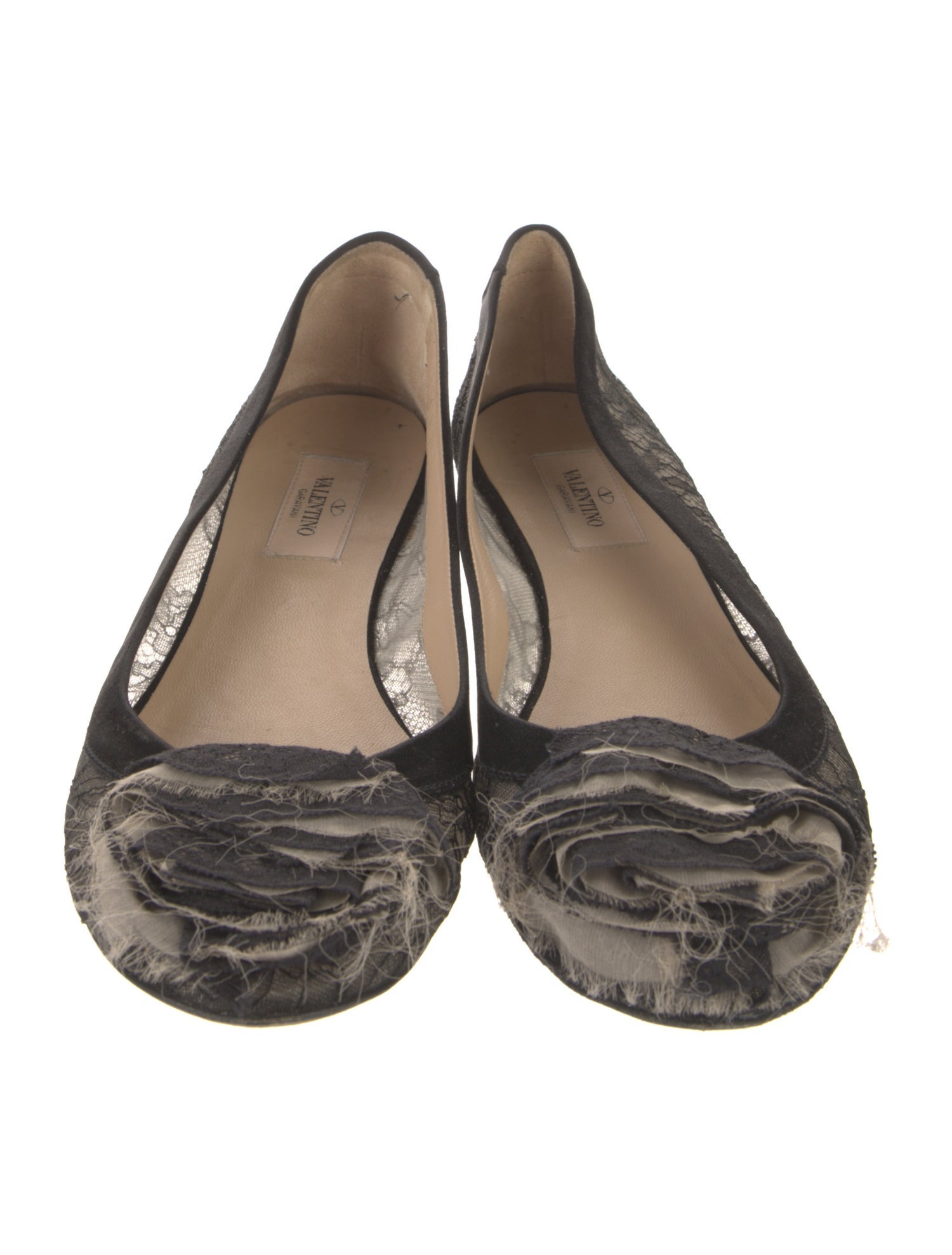 Valentino Lace Flats